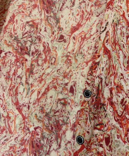 BOTTEGA VENETA（ボッテガベネタ）BOTTEGA VENETA (ボッテガベネタ) カーディガン レッド サイズ:SIZE 40の古着・服飾アイテム