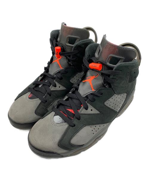 NIKE（ナイキ）NIKE (ナイキ) Paris Saint-Germain (パリサンジェルマン) AIR JORDAN 6 RETRO PSG ブラック×グレー サイズ:28.5cmの古着・服飾アイテム