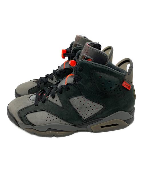 NIKE（ナイキ）NIKE (ナイキ) Paris Saint-Germain (パリサンジェルマン) AIR JORDAN 6 RETRO PSG ブラック×グレー サイズ:28.5cmの古着・服飾アイテム