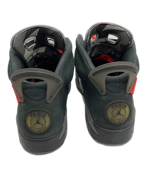 NIKE（ナイキ）NIKE (ナイキ) Paris Saint-Germain (パリサンジェルマン) AIR JORDAN 6 RETRO PSG ブラック×グレー サイズ:28.5cmの古着・服飾アイテム