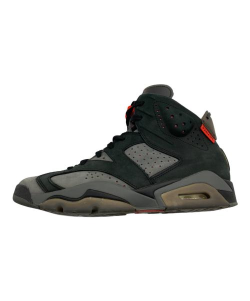 NIKE（ナイキ）NIKE (ナイキ) Paris Saint-Germain (パリサンジェルマン) AIR JORDAN 6 RETRO PSG ブラック×グレー サイズ:28.5cmの古着・服飾アイテム