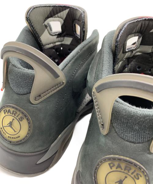 NIKE（ナイキ）NIKE (ナイキ) Paris Saint-Germain (パリサンジェルマン) AIR JORDAN 6 RETRO PSG ブラック×グレー サイズ:28.5cmの古着・服飾アイテム