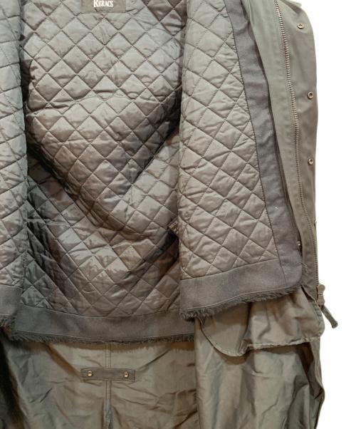 THE RERACS（ザ リラクス）THE RERACS (ザ リラクス) ライナー付モッズコート ブラック サイズ:48の古着・服飾アイテム