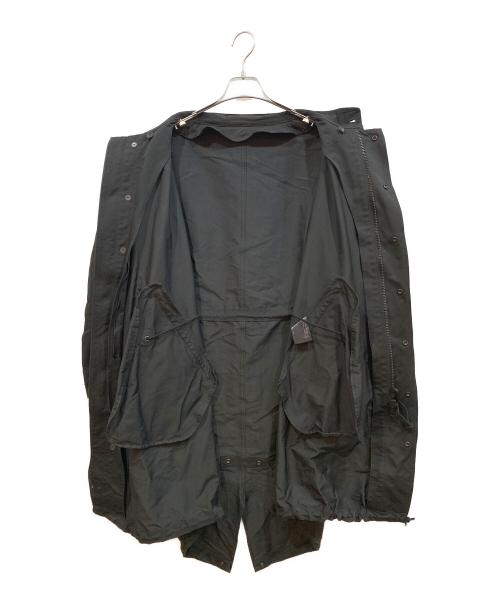 THE RERACS（ザ リラクス）THE RERACS (ザ リラクス) ライナー付モッズコート ブラック サイズ:48の古着・服飾アイテム