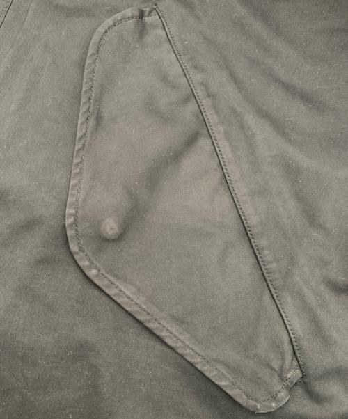 THE RERACS（ザ リラクス）THE RERACS (ザ リラクス) ライナー付モッズコート ブラック サイズ:48の古着・服飾アイテム