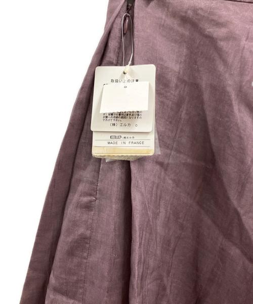 KENZO（ケンゾー）KENZO (ケンゾー) シルク混スカート パープル サイズ:42の古着・服飾アイテム