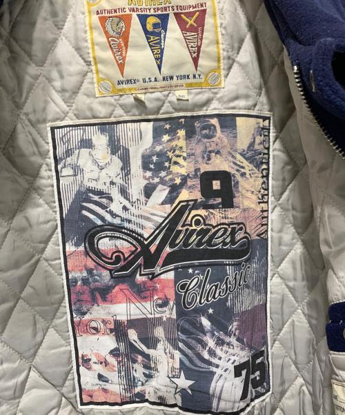 AVIREX（アヴィレックス）AVIREX (アヴィレックス) ウールジャケット ネイビー サイズ:6XLの古着・服飾アイテム