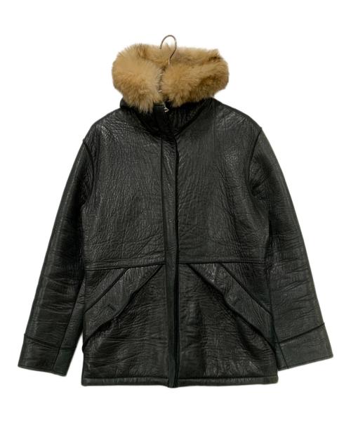 Y'2 leather（ワイツーレザー）Y'2 leather (ワイツーレザー) レザージャケット グリーン サイズ:Mサイズの古着・服飾アイテム