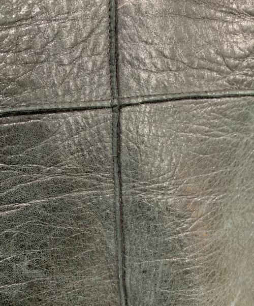 Y'2 leather（ワイツーレザー）Y'2 leather (ワイツーレザー) レザージャケット グリーン サイズ:Mサイズの古着・服飾アイテム