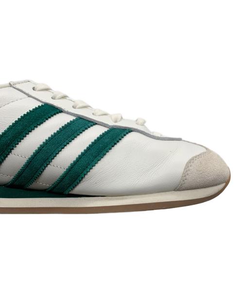 adidas Originals（アディダスオリジナル）adidas Originals (アディダスオリジナル) Country Japan BEAUTY&YOUTH別注 ホワイト×グリーン サイズ:27cmの古着・服飾アイテム