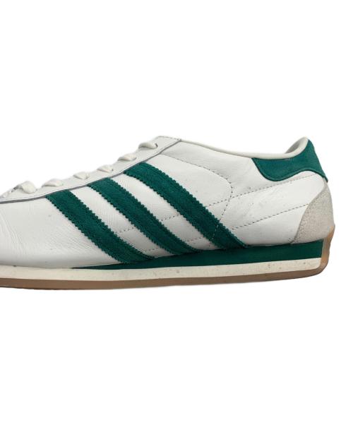 adidas Originals（アディダスオリジナル）adidas Originals (アディダスオリジナル) Country Japan BEAUTY&YOUTH別注 ホワイト×グリーン サイズ:27cmの古着・服飾アイテム