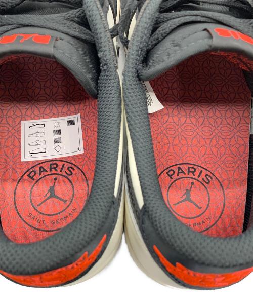 NIKE（ナイキ）NIKE (ナイキ) Paris Saint-Germain (パリサンジェルマン) Air Jordan 1 Low OG Sail and Off Noir ホワイト×ブラック×レッド サイズ:27cmの古着・服飾アイテム