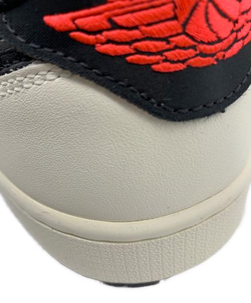 NIKE（ナイキ）NIKE (ナイキ) Paris Saint-Germain (パリサンジェルマン) Air Jordan 1 Low OG Sail and Off Noir ホワイト×ブラック×レッド サイズ:27cmの古着・服飾アイテム