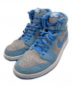 NIKEナイキ）の古着「ナイキ エアジョーダン1 ハイ ズーム CMFT 2」｜スカイブルー×グレー