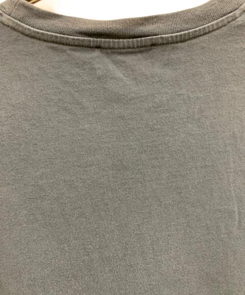 maison kitsune（メゾンキツネ）MAISON KITSUNE (メゾンキツネ) MAISON KITSUNE　DOUBLE FOX HEAD PATCH CLASSIC TEE ダークグレー サイズ:Sの古着・服飾アイテム