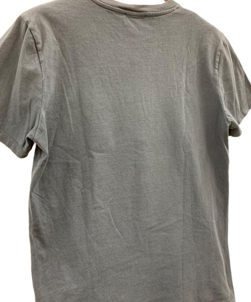 maison kitsune（メゾンキツネ）MAISON KITSUNE (メゾンキツネ) MAISON KITSUNE　DOUBLE FOX HEAD PATCH CLASSIC TEE ダークグレー サイズ:Sの古着・服飾アイテム