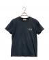 MAISON KITSUNE（メゾンキツネ）の古着「MAISON KITSUNE　DOUBLE FOX HEAD PATCH CLASSIC TEE」｜ダークグレー