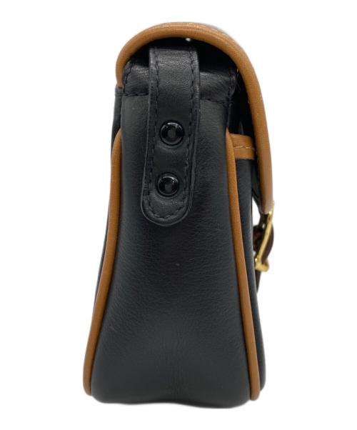 CELINE（セリーヌ）CELINE (セリーヌ) ショルダーバッグ ブラック×ブラウンの古着・服飾アイテム