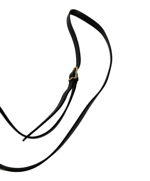 CELINE（セリーヌ）CELINE (セリーヌ) ショルダーバッグ ブラック×ブラウンの古着・服飾アイテム