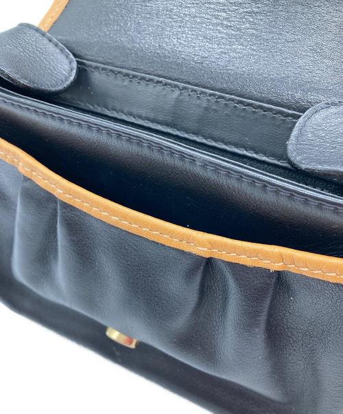 CELINE（セリーヌ）CELINE (セリーヌ) ショルダーバッグ ブラック×ブラウンの古着・服飾アイテム