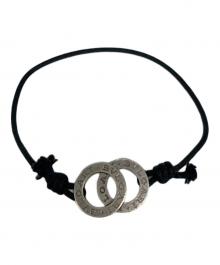 BVLGARI（ブルガリ）の古着「ダブルロゴブレスレット」