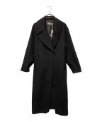 RANDEBOOランデブー）の古着「ウールコート」｜ブラック