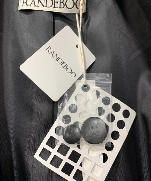 RANDEBOO（ランデブー）RANDEBOO (ランデブー) ウールコート ブラック サイズ:SIZE 0の古着・服飾アイテム