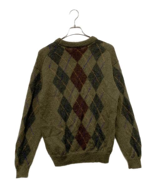 H BEAUTY&YOUTH（エイチ ビューティー&ユース）H BEAUTY&YOUTH (エイチ ビューティー&ユース) ニット グリーン サイズ:Sサイズの古着・服飾アイテム