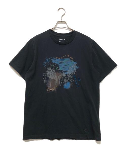 COACH（コーチ）COACH (コーチ) Tシャツ ブラック サイズ:SIZE Mの古着・服飾アイテム