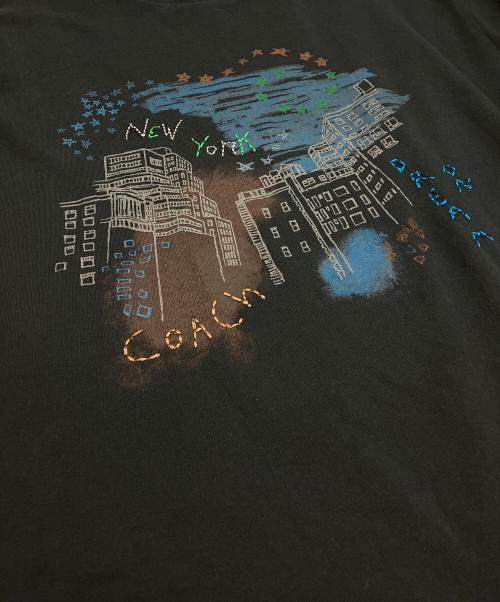 COACH（コーチ）COACH (コーチ) Tシャツ ブラック サイズ:SIZE Mの古着・服飾アイテム