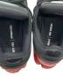中古・古着 adidas (アディダス) RAF SIMONS OZWEEGO III レッド×ブラック サイズ:26cm：13000円