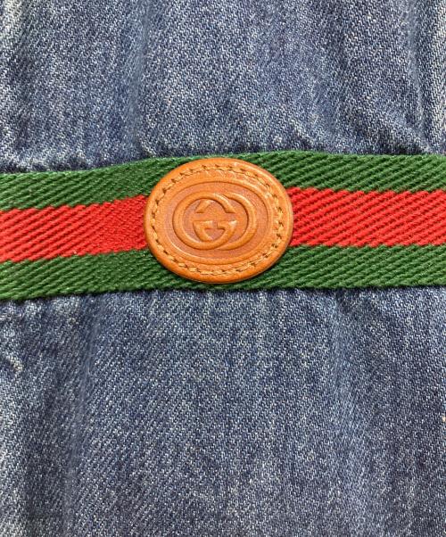 GUCCI（グッチ）GUCCI (グッチ) デニムジャケット インディゴ サイズ:18/24mの古着・服飾アイテム