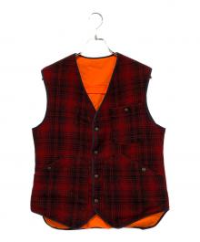 WOOLRICH（ウールリッチ）の古着「ベスト」｜レッド