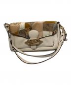 COACHコーチ）の古着「2WAYバッグ」｜ホワイト