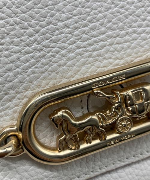 COACH（コーチ）COACH (コーチ) 2WAYバッグ ホワイトの古着・服飾アイテム