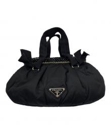 PRADA（プラダ）の古着「ハンドバッグ」｜ブラック