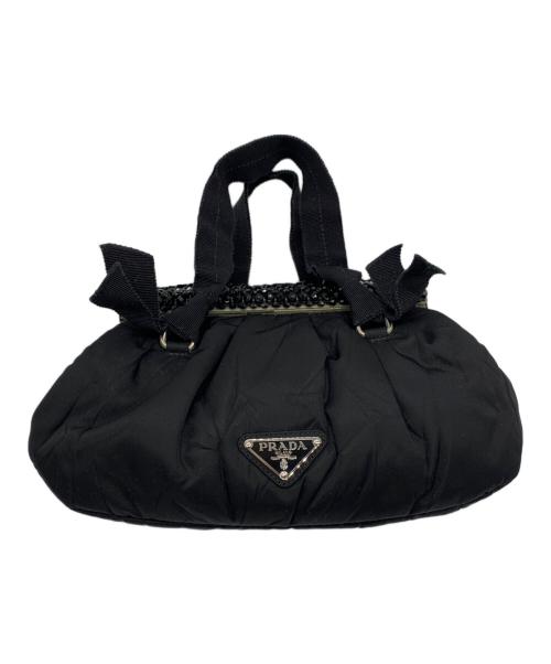 PRADA（プラダ）PRADA (プラダ) ハンドバッグ ブラックの古着・服飾アイテム