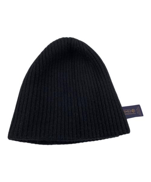LOUIS VUITTON（ルイ ヴィトン）LOUIS VUITTON (ルイ ヴィトン) ビーニー・LV ヘッドライン ブラックの古着・服飾アイテム