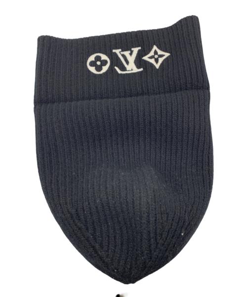 LOUIS VUITTON（ルイ ヴィトン）LOUIS VUITTON (ルイ ヴィトン) ビーニー・LV ヘッドライン ブラックの古着・服飾アイテム