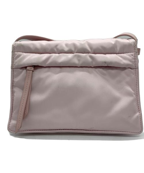 PRADA（プラダ）PRADA (プラダ) スモールパデットショルダーバッグ ピンクの古着・服飾アイテム