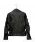 JACKROSE (ジャックローズ) ラムレザーダブルライダース ブラック サイズ:Sサイズ：10000円