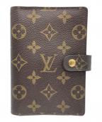 LOUIS VUITTONルイ ヴィトン）の古着「手帳カバー」｜ブラウン