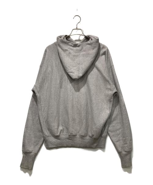 SAINT MICHAEL（セントマイケル）SAINT MICHAEL (セントマイケル) HOODIE ARCH SAINT グレー サイズ:SIZE Lの古着・服飾アイテム