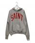 SAINT MICHAEL（セントマイケル）の古着「HOODIE ARCH SAINT」｜グレー