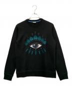 KENZOケンゾー）の古着「スウェット　eye」｜ブラック