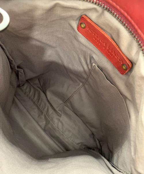 BOTTEGA VENETA（ボッテガベネタ）BOTTEGA VENETA (ボッテガベネタ) イントレチャート レッドの古着・服飾アイテム
