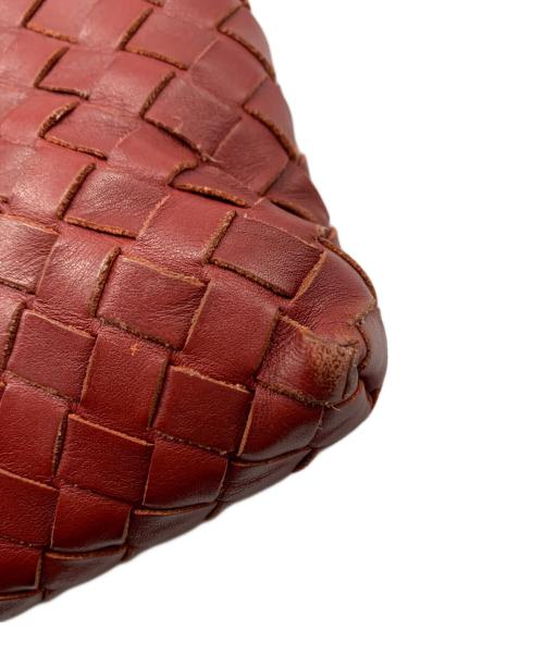 BOTTEGA VENETA（ボッテガベネタ）BOTTEGA VENETA (ボッテガベネタ) イントレチャート レッドの古着・服飾アイテム