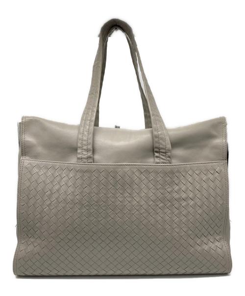 BOTTEGA VENETA（ボッテガベネタ）BOTTEGA VENETA (ボッテガベネタ) トートバッグ グレーの古着・服飾アイテム