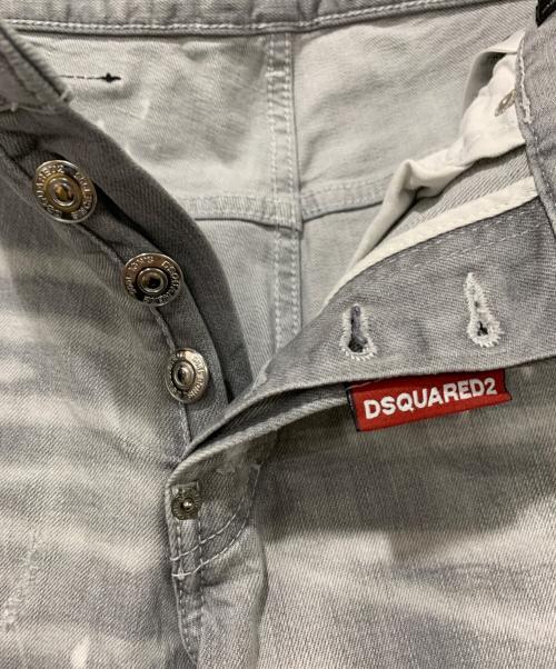 DSQUARED2（ディースクエアード）DSQUARED2 (ディースクエアード) Skater Jean グレー サイズ:SIZE 42の古着・服飾アイテム