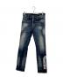 DSQUARED2（ディースクエアード）の古着「Skater Jean」｜インディゴ